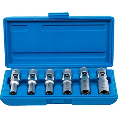 Immagine di Juego de llaves articuladas para calentadores universales, hexagonal entrada 10 mm (3/8&quot;) 8 16 6 piezas