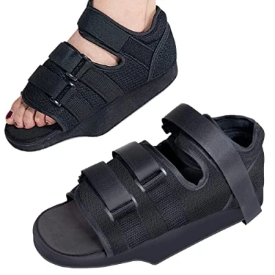 Immagine di OrtoPrime scarpa post operatoria talus regolabile, calzature ortopediche per chirurgia del piede, bilaterale, taglia L (42 44)