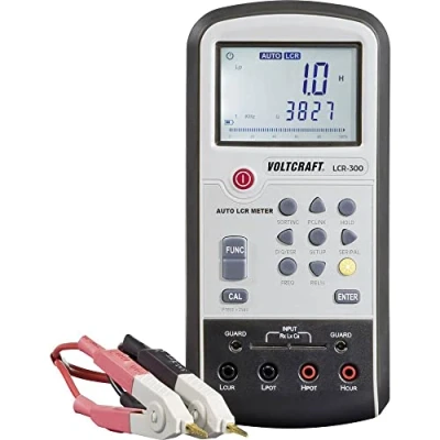 Immagine di VOLTCRAFT LCR 300 Ponte di misurazione digitale CAT I Display (Counts): 20000