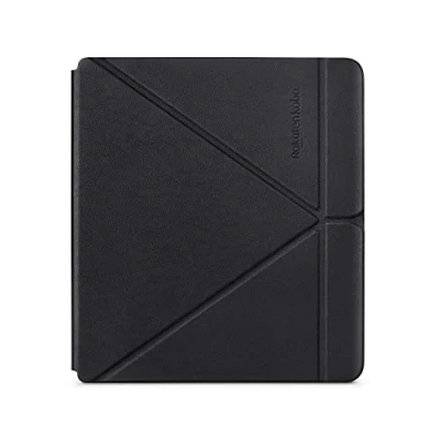 Immagine di Custodia per Kobo Sage nera Tecnologia Standby/Risveglio Supporto integrato con 2 orientamenti Pelle sintetica Compatibile eReader da 8&quot;