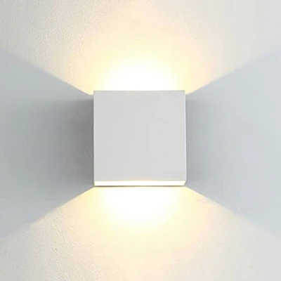 Immagine di CYUaoao 7W LED Lampada da Parete Interno Applique Moderne Bianco Caldo 3000K per Bagno Soggiorno Camera Letto Corridoio Scale