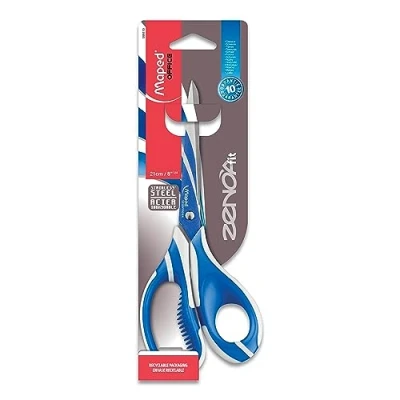 Immagine di MAPED Forbice Zenoa Fit 21 Cm Asimmetriche Bimateriale Soft