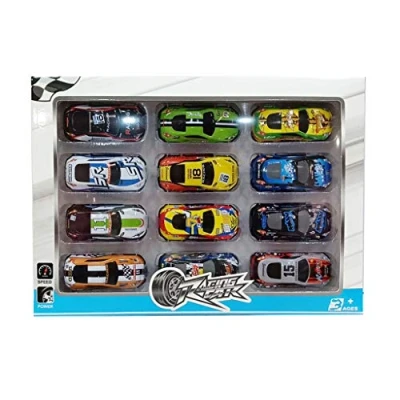 Immagine di Sipobuy 12 Pezzi Automobili Giocattolo in Metallo pressofuso, macchinine da Corsa Mini Inertia pressofuse, modellini di F1