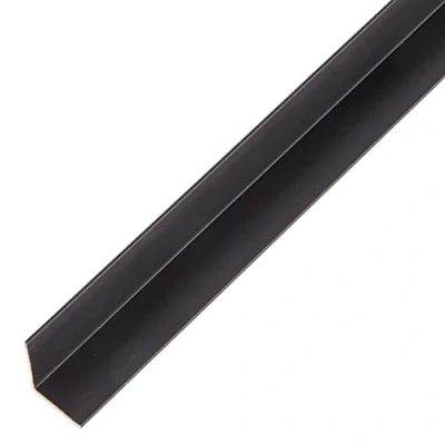 Immagine di Alberts 488291 Profilo angolare Alluminio, anodizzato nero 1000 x 15 mm
