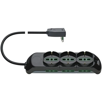 Immagine di Vimar FP00530.C Presa Multipla con 3 Prese universali, 6 Biprese Sicury