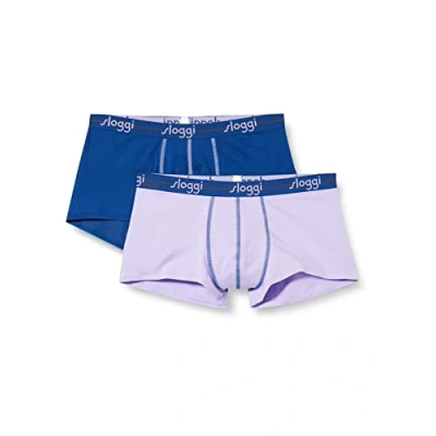 Immagine di sloggi Uomo Start Hipster C2P Box, Lilac Dark Combination, 4