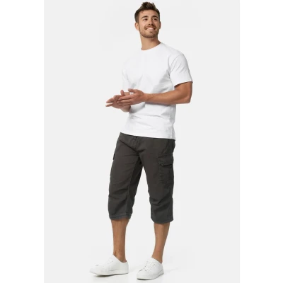 Immagine di Indicode Jeans MIT GÜRTEL Nicolas Shorts, Uomo, Taglia: Large, Dark grey