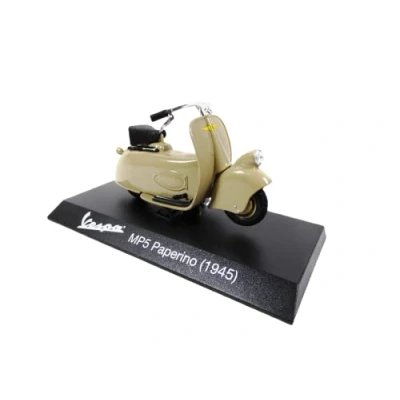 Immagine di OPO 10 Collezione Scooter in Miniatura 1/18 Compatibile con Piaggio Vespa MP5 Paperino Marrone 1945 Ves0022