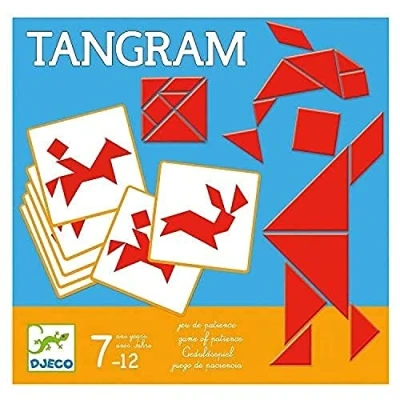 Immagine di DJECO DJ08470 Giochi di azione e riflessiGiochi educativiDJECOGioco Tangram, Multicolore (15)