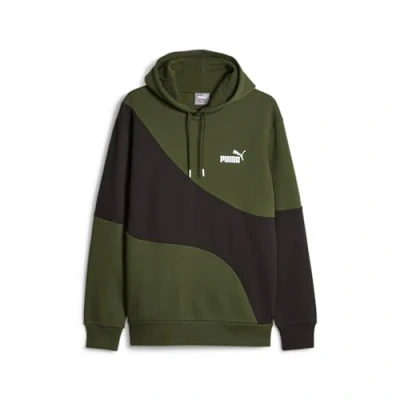 Immagine di Puma Power CAT Hoodie Felpa con cappuccio, Uomo, Taglia: Large, Myrtle