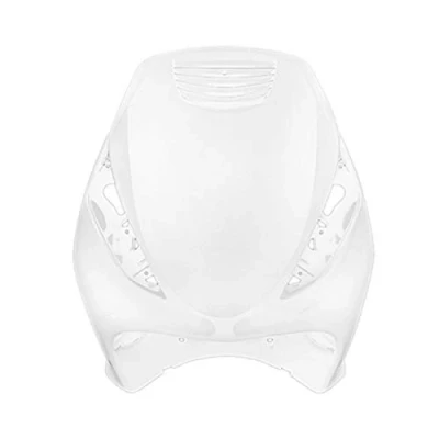 Immagine di SCUDO ANTERIORE BIANCO COMPATIBILE CON PIAGGIO ZIP 50 100 2T BASE 4T &#039;01/&#039;14 FAIRING COQUE