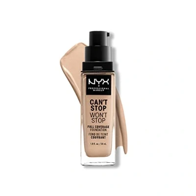 Immagine di NYX Professional Makeup Can&#039;t Stop Won&#039;t Full Coverage Fondotinta Light Ivory 30 ml