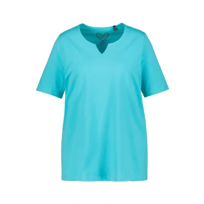 Immagine di Ulla Popken Camicetta, Donna, Taglia: 54/56, Tiefes aqua