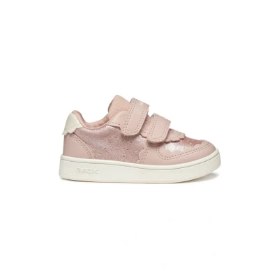 Immagine di Geox Eclyper Scarpe primi passi per bambini, Taglia: 26, Light rose Sintetico / tessuto