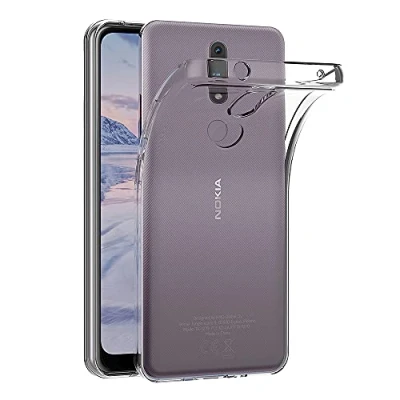 Immagine di AICEK Cover Compatible Nokia 2.4, 2.4 Silicone Case Molle di TPU Trasparente Sottile Custodia per (6.5 Pollici)