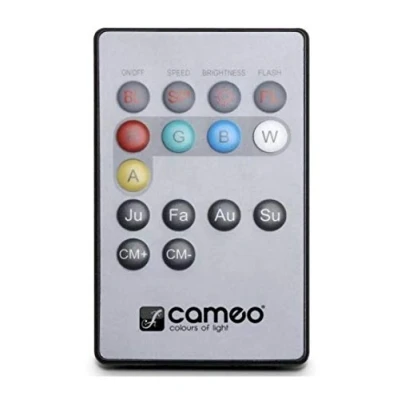 Immagine di Cameo FLAT 1 REMOTE Telecomando Adatto per (Accessori effetti luminosi): Faretto PAR (L x L A) 85 52 7 mm