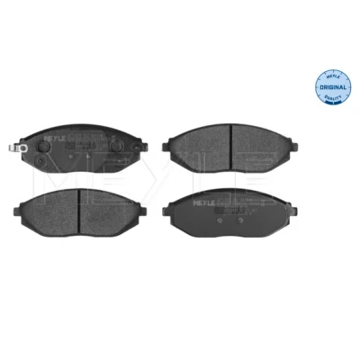 Immagine di MEYLE 025 252 6817/W Kit pastiglie freno ORIGINAL Quality Assale anteriore con segnalatore acustico usura lamierino anticigolío CHEVROLET: Spark