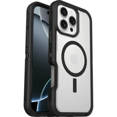 Immagine di OtterBox Defender Xt PC Back Cover Trasparente Magnetico Apple iPhone 16 Pro Max