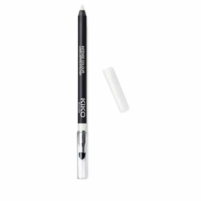 Immagine di KIKO Milano Intense Colour Long Lasting Eyeliner 01, Matita Esterno Occhi Intensa E Scorrevole A Lunga Durata, 01 Pearly White