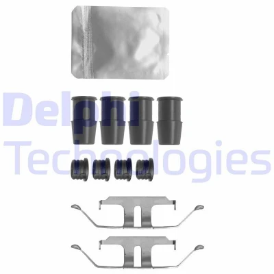 Immagine di DELPHI LX0636 Kit accessori, Pastiglia freno BMW: 1 Hatchback, 3 Sedan, Touring
