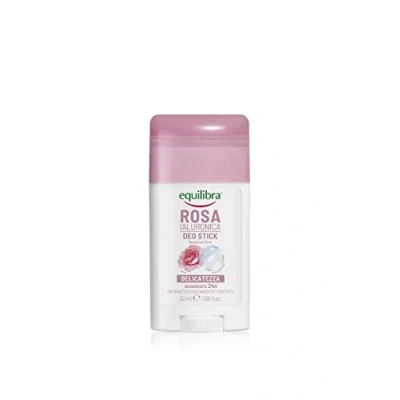 Immagine di equilibra Corpo, Rosa Ialuronica Deo Stick, Deodorante Stick Adatto per Pelli Sensibili, 24H con Complesso Anti odore, a Base di e Acido Ialuronico, 75 ml