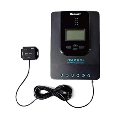 Immagine di Renogy Pannello solare MPPT Bluetooth 20 A 12/24 V con display LCD