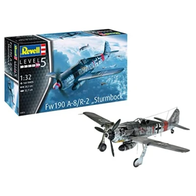 Immagine di Revell Fw190 A 8/R 2 Sturmbock BMW Kit di Modelli in plastica, Multicolore, 1/32, 03874