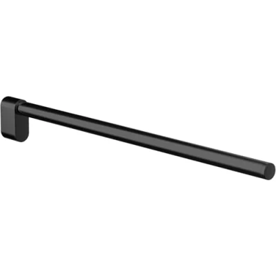 Immagine di EMCO Flow Portasciugamani rigido a 1 braccio, 430 mm, colore: Nero