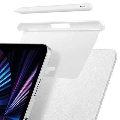Immagine di Spigen DA20 Supporto per Apple Pencil Pro e seconda generazione Compatibile con iPad 11&quot;/13&quot;, Air 11&quot;/13&quot; altre serie di Bianco