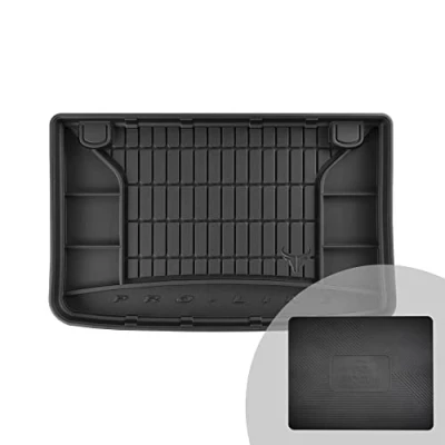 Immagine di FROGUM ProLine 3D Esclusivo Tappetino Vasca Baule Bagagliaio in gomma perfetto per Renault Clio IV 2012 2020 Comodo organizzatore Bordi più alti