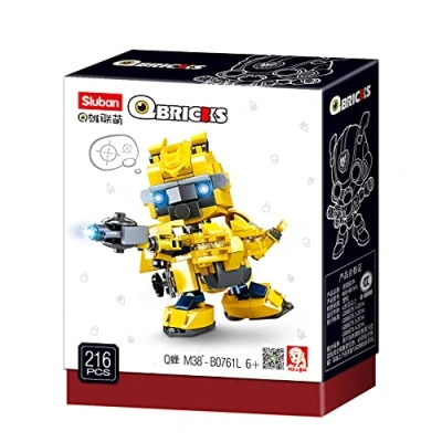 Immagine di Sluban Qbricks Bumblebee, Multicolore, M38 B0761L
