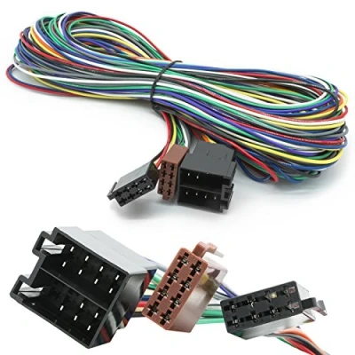 Immagine di cavo 5 m di prolunga adattatore radio ISO socket (femmina) a spina (maschio) universale