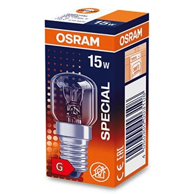 Immagine di Osram Forma T per Forni 300 E14, 15 W, Chiara, 1 Unità (Confezione da 1)
