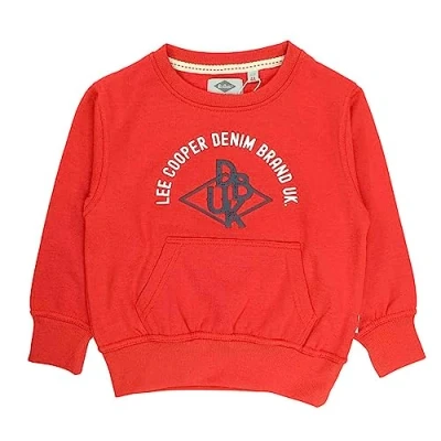 Immagine di Lee Cooper Glc5521 SW S1 Maglione, Rosso, 4 Anni Bambini e Ragazzi