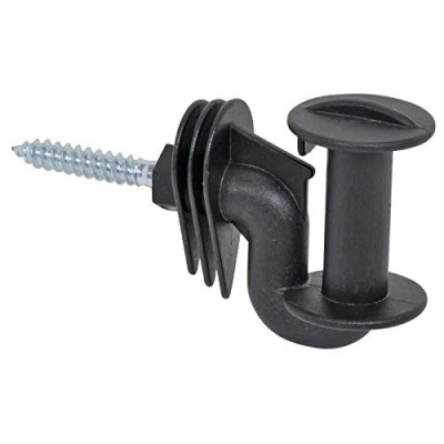 Immagine di AKO 2 pz. isolatori per Angoli delle recinzioni elettriche,Cavallo, applicabili su Nastri elettriche di Larghezza Max 40 mm