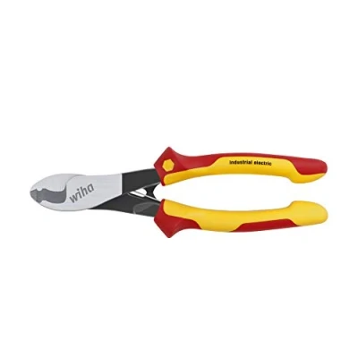 Immagine di Wiha Alicates para corte de cables Industrial electric con resorte apertura conectable y desconectable 210 mm, 8 1/4&quot; (43667)