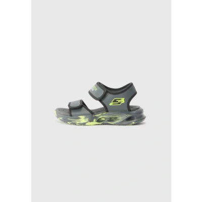 Immagine di Skechers SOLA GLOW Sandali charcoal/silvercoloured/lime trim per bambini, Taglia: 37, Charcoal/silver coloured/lime Sintetico