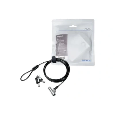 Immagine di LogiLink Lucchetto per laptop a chiave incl. 2 chiavi 15 mm NBS013