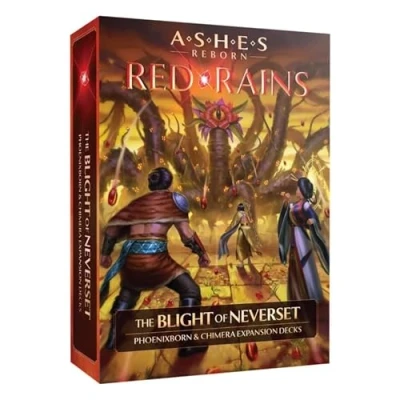 Immagine di Plaid Hat Games Ashes Reborn Red Rains The Blight of Neverset Expansion gioco di carte 2 giocatori da 14 anni 30 120 minuti Inglese