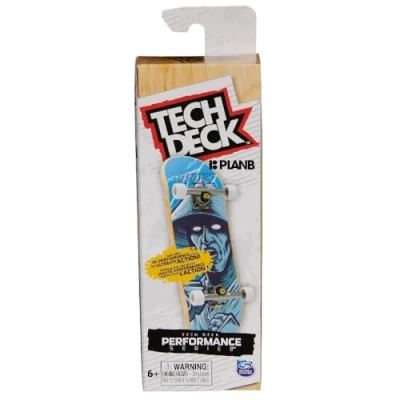 Immagine di Spin Master Tech Deck, Performance Series, diteggiature in vero legno di alta qualità, con nastro antiscivolo schiuma, prestazioni morbide grazie alle ruote scorrevoli, dai 6 anni su