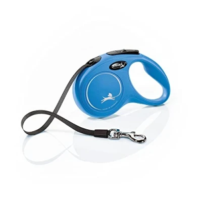 Immagine di flexi guinz. Classic S, 5 m, Cinghia, Fino a 15kg Blu