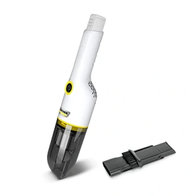 Immagine di Kärcher Aspirabriciole a Batteria CVH 2 4 compatto per un&#039;aspirazione rapida di tutte le superfici, Serbatoio della polvere: 0,15 l, Peso: 0,59 kg, Incl. bocchetta fessure 2in1