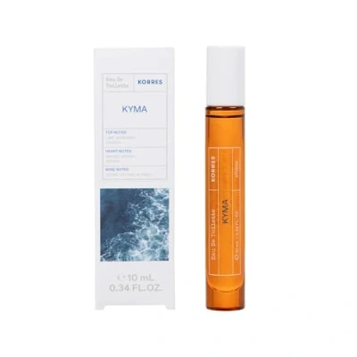 Immagine di KORRES KYMA Eau de Toilette da uomo in pratica taglia Deluxe viaggio, profumo fresco e tonificante, dermatologicamente testato vegano, 10 ml