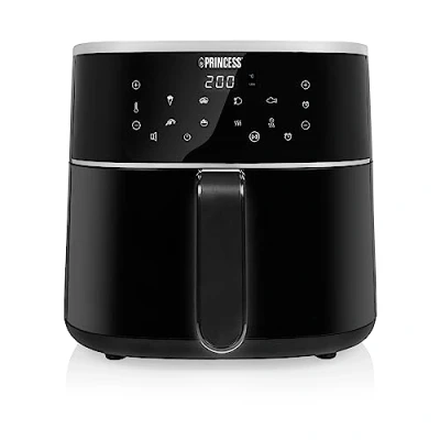 Immagine di Princess Aerofryer digitale 6 L Touchscreen LED 1500 W 8 programmi Una cottura più salutare senza Oli Nero 182244