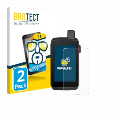 Immagine di brotect Pellicola Protettiva per Garmin Montana 700 / 700i 750i Protezione Schermo (2 Pezzi) [Trasparente, Anti Impronte]