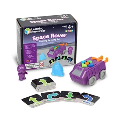 Immagine di Learning Resources Set Rover Spaziale, 23 Pezzi, dai 4 annni, Programmazione Coding, Giocattoli Bambini, Giochi STEM per la Classe, LER3115
