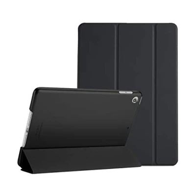Immagine di ProCase iPad Mini 5 7.9&quot; 2019 Custodia, Ultra Sottile e Leggero Custodia con Auto Sleep/Wake, Supporto Retro Semi Trasparente Copertura Intelligente per 7.9 Pollici Nero