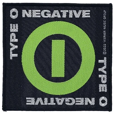 Immagine di Type O Negative Symbol Unisex Toppa nero/verde 100% poliestere