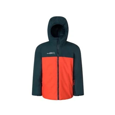 Immagine di Rock Experience REJJ01231 C786 HELIX PADDED JUNIOR JACKET Unisex Bambino Giacca 1556 REFLECTING POND+0740 CHERRY TOMATO 4/104