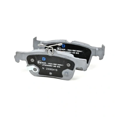 Immagine di DELPHI LP5059EV Kit pastiglie freno con lamierino anticigolío accessori